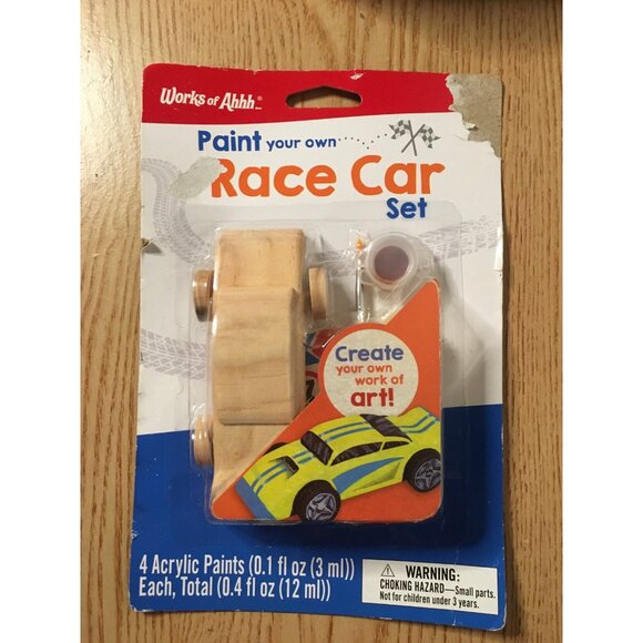 Other - Free With Bundle Or Purchase New Boys Or Girls Paint Your Own Race Car Set